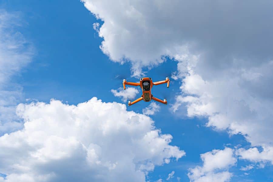 dron naranja largo alcance 2 Dron naranja de largo alcance