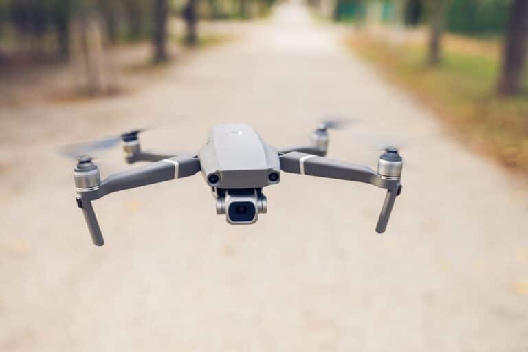 Drone moderno para autonomía y batería