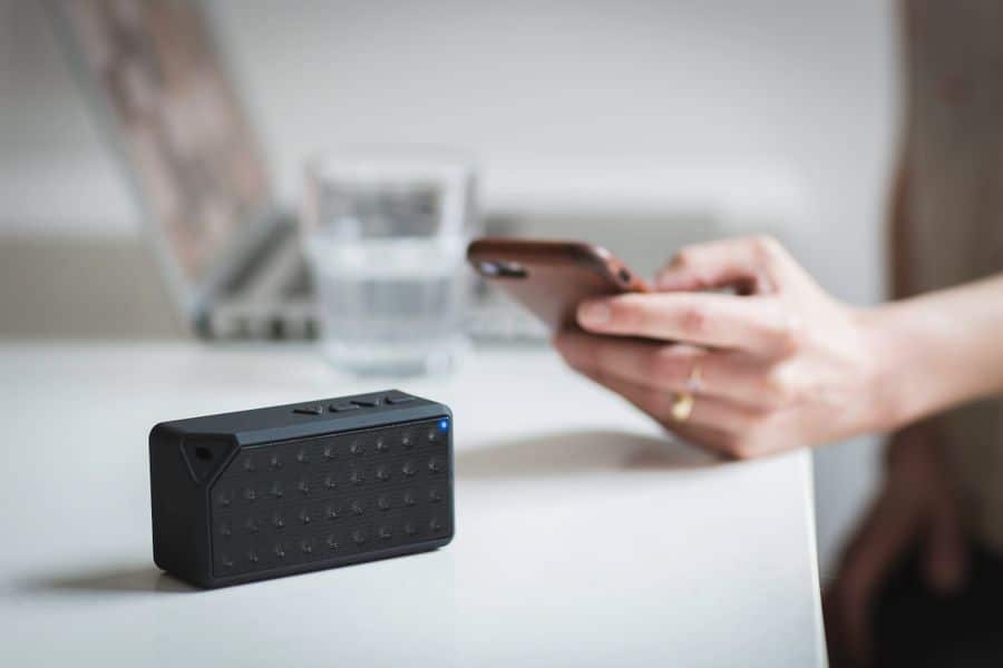 parlante bluetooth conectado smartphone 1 Parlante Bluetooth conectado a smartphone